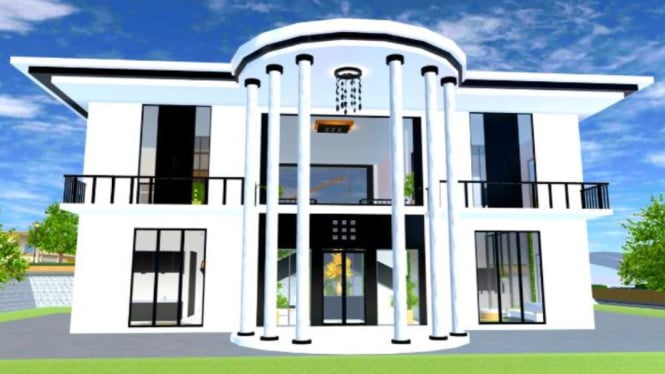 Panduan Mengunjungi Rumah Sinetron Ikatan Cinta di Sakura School Simulator