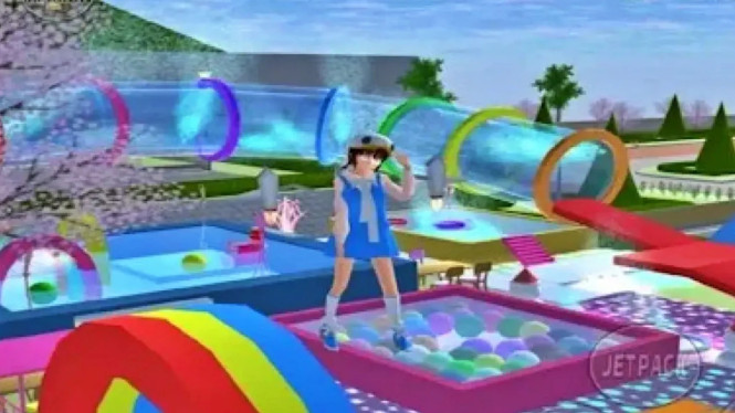 Waterboom Terbaik di Sakura School Simulator, 2. Waterpark Khansa Ardelia Channel, 3. Waterpark Tia Animasi, 4. Waterpark BT21 oleh Melove Metime, 5. WaterBoom Nafisa Fidela, 6. Waterboom Syakira Animasi, 7. Waterboom Gigglesgig, 8. Waterpark Sakura oleh 99 Velyn