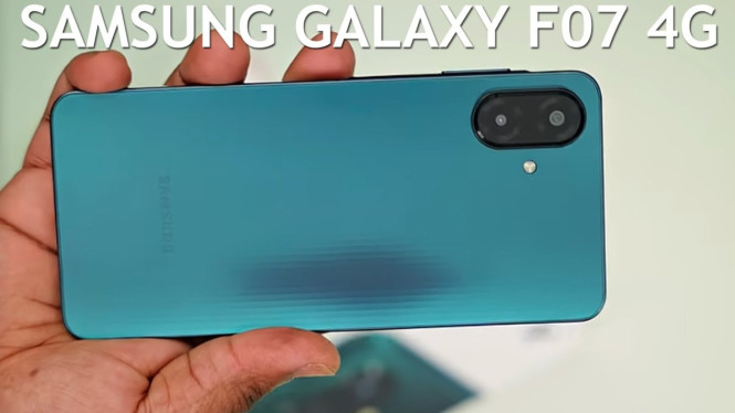 Samsung Galaxy F07 4G, Layar Luas dan Performa Andal di Kelasnya, Kamera 50 MP dan Fitur Keamanan Lengkap, Baterai Awet dan Bonus Menarik, Sudah Pakai Android 15 dan Garansi Update 6 Tahun, Harga Samsung Galaxy F07 4G