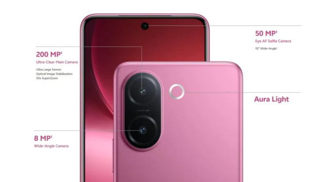 Vivo V60e Hadir dengan Kamera 200MP, Begini Spesifikasi dan Harganya!, Spesifikasi Vivo V60e, Tampilan Layar, Kamera Depan, Sistem Kamera Belakang, Performa, Baterai dan Pengisian Daya, Keamanan dan Konektivitas, Sistem Operasi, Varian Warna dan Ketersediaan, Kesimpulan: