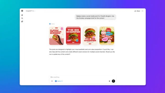 Canva x ChatGPT