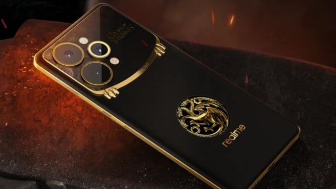 Realme 15 Pro Edisi Game of Thrones Hadir dengan Desain Api yang Mengesankan!, Desain yang Inspiratif dan Teknologi Berubah Warna, Fitur AI Edit Genie dengan Tema Game of Thrones, Kotak Pengemasan Eksklusif, Spesifikasi dan Ketersediaan, Kesimpulan: