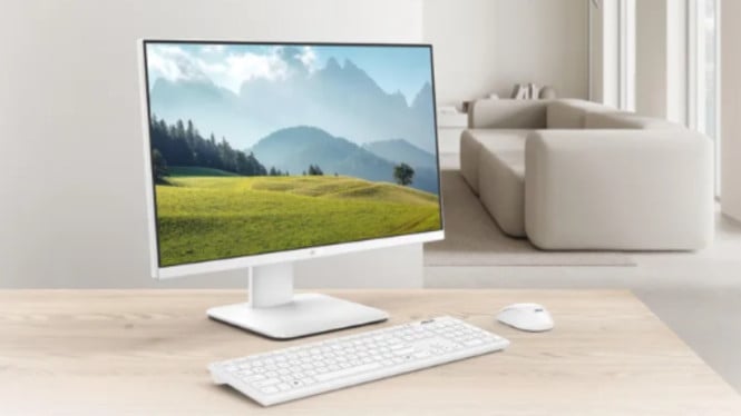 ASUS V440 AiO, Desain Ramping dan Visual Tajam, Performa Tinggi dan Fitur Modern, Ditenagai Teknologi AI untuk Produktivitas dan Keamanan, Harga dan Ketersediaan di Indonesia