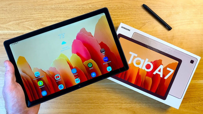 Galaxy Tab A7, Desain Premium dan Lengkap untuk Kebutuhan Usaha, Performa Andal dengan Snapdragon 662, Baterai 7.100 mAh yang Awet Seharian, Harga dan Ketersediaan