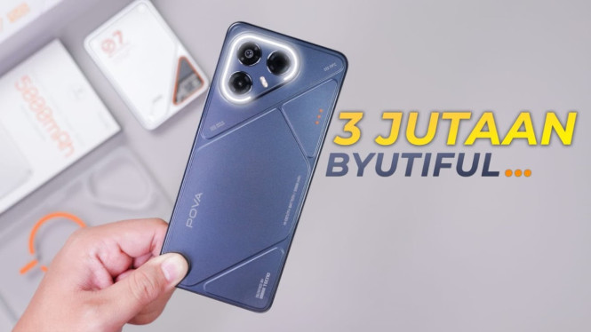 Tecno POVA 7, Layar Luas 120Hz dan Tampilan Responsif, Kamera 108MP: Hasil Foto Tajam dan Detail, Performa Tangguh dengan Helio G100, Baterai 7000mAh dan Fast Charging 45W, Fitur Modern dan Sistem Terbaru, Varian Warna dan Harga Resmi
