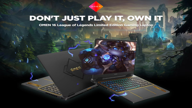 HP OMEN 16 League of Legends Resmi Meluncur di Worlds 2025, Desain Terinspirasi Dunia League of Legends, Performa Maksimal untuk Gamer Kompetitif, Sistem Pendingin Lebih Canggih dan Senyap, Layar Tajam dan Respons Cepat, Fitur Konektivitas Lengkap, Keyboard &amp; Audio Dirancang untuk eSports, Baterai Tahan Lama &amp; Pengisian Cepat, Harga dan Ketersediaan