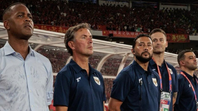 Patrick Kluivert dan Staff Kepelatihan