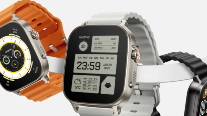 Realme Watch 5, Desain Premium dan Ketahanan Maksimal, Akurasi GPS dan Daya Tahan Baterai Luar Biasa, Fitur Olahraga dan Kesehatan yang Lengkap, Fitur Pintar untuk Keseharian, Harga dan Ketersediaan di Indonesia