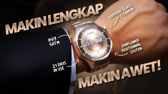 Huawei WATCH GT 6 Series, Desain Elegan dan Premium di Setiap Varian, Akurasi Baru dengan Teknologi Sunflower dan TruSense, Inovasi Terbaru: Cycling Virtual Power Pertama di Dunia, Lebih dari 100 Mode Olahraga Profesional, Revolusi Baterai: Tahan Hingga 21 Hari, Harga dan Penawaran Menarik di Indonesia