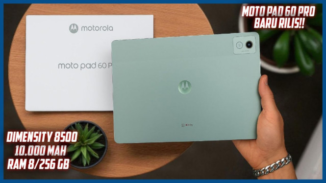 Motorola Moto Pad 60 Pro, Layar 3K 12,7 Inci: Ruang Luas untuk Bekerja dan Berkreasi, Stylus Moto Pen Pro: Presisi Tinggi untuk Kreator Digital, AI Tools with Google: Produktivitas Jadi Lebih Cerdas, Smart Connect: Satu Ekosistem untuk Semua Perangkat, Performa Tangguh Dimensity 8300 dan Audio JBL, Harga dan Ketersediaan di Indonesia