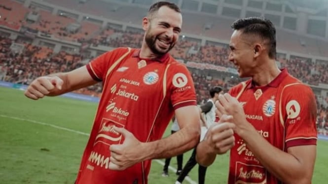 Rizky Ridho dan Jordi Amat