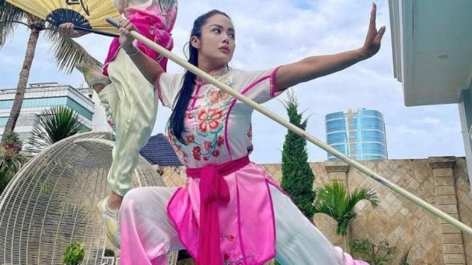 Kris Dayanti Kini Jadi Atlet Wushu
