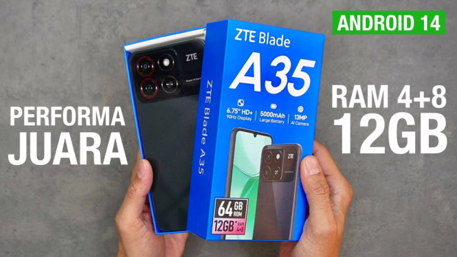 ZTE Blade A35, Layar 90Hz dan Desain Ringan, Kamera 8MP: Cukup untuk Kebutuhan Dasar, Performa dan Kapasitas Memori, Baterai 5000mAh: Tahan Seharian, Fitur Konektivitas Lengkap, Harga dan Ketersediaan di Indonesia