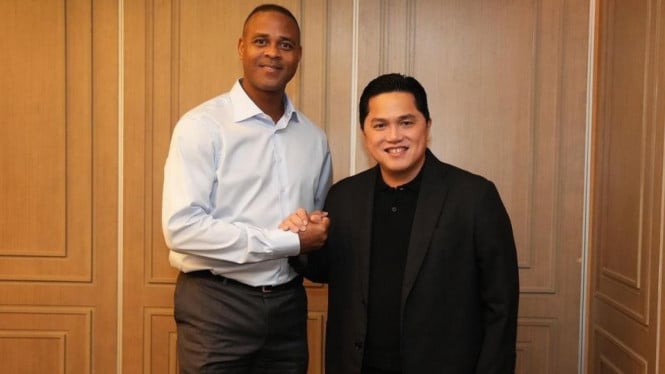 Patrick Kluivert dan Erick Thohir