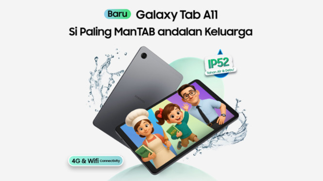 Samsung Galaxy Tab A11, Performa Andal dengan Chipset MediaTek Helio G99, Fitur AI: “Solve Math” Bikin Belajar Lebih Mudah, Layar 90Hz dan Desain Ringkas, Daya Tahan dan Ketangguhan Terjamin, Harga dan Varian Samsung Galaxy Tab A11, Investasi Jangka Panjang dengan Dukungan Software 7 Tahun