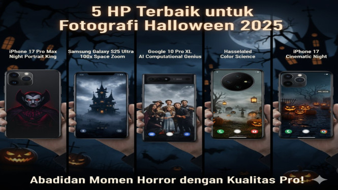 HP Kamera Terbaik untuk Abadikan Halloween 2025