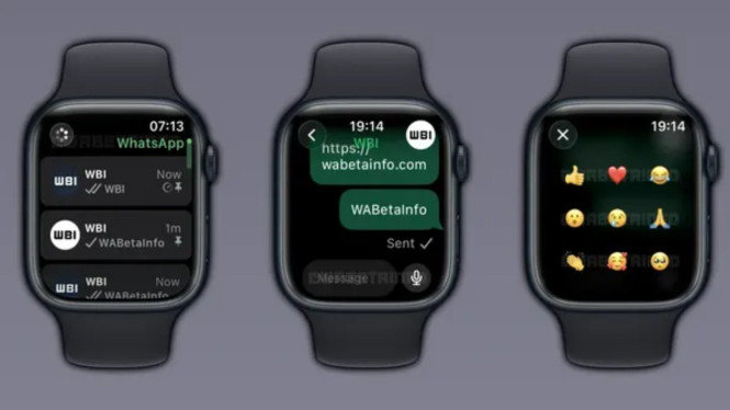 WhatsApp di Apple Watch, Terhubung Langsung dengan iPhone Tanpa Pemindaian QR, Bisa Kirim Pesan, Emoji, dan Voice Note dari Jam Tangan, Aplikasi Pendamping, Bukan Versi Independen, Langkah Strategis WhatsApp di Ekosistem Apple