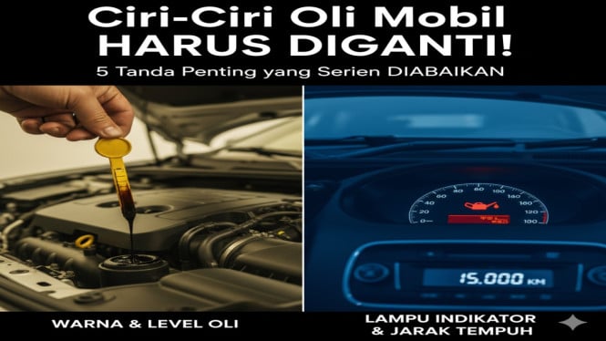 Kapan Oli Mobil Perlu Diganti, 1. Mengecek Oli Lewat Dipstick (Tongkat Pengukur Oli), 2. Melihat dari Jarak Tempuh (Odometer), 3. Rasakan Performa Mesin, 4. Perhatikan Lampu Indikator Oli di Dashboard, 5. Perhatikan Waktu Pemakaian Oli
