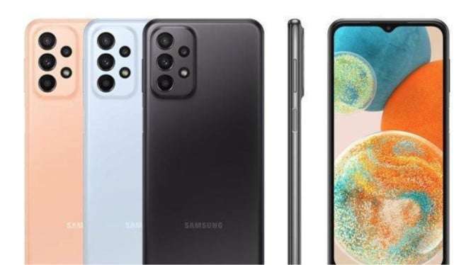 Samsung A23 5G, Layar 120Hz dan Desain Modern, Kamera 50MP dan Fitur Lengkap, Ditenagai Snapdragon 695 dan RAM Besar, Baterai Awet dan Fitur Modern, Harga Samsung A23 5G di November 2025
