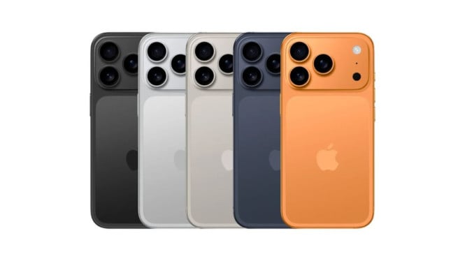 iPhone 17 Pro, Kamera ProSetara DSLR di Genggaman, Performa Kelas Flagship dengan Chipset A19 Pro, Layar Super Retina XDR 6.3 Inci yang Cerah dan Responsif, Daya Tahan Baterai Lebih Panjang dan Pengisian Cepat