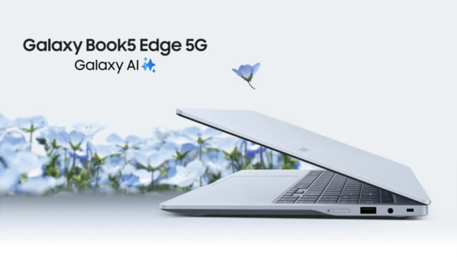 Galaxy Book 5 Edge 5G Resmi Meluncu, Layar Besar dengan Kenyamanan Visual, Audio Lebih Hidup Berkat Dolby Atmos, Performa Ditopang Snapdragon X Series, Baterai Awet dengan Pengisian Super Cepat, Konektivitas Lengkap Termasuk 5G, Wi-Fi 7, dan Port Modern, Harga dan Ketersediaan di Pasaran