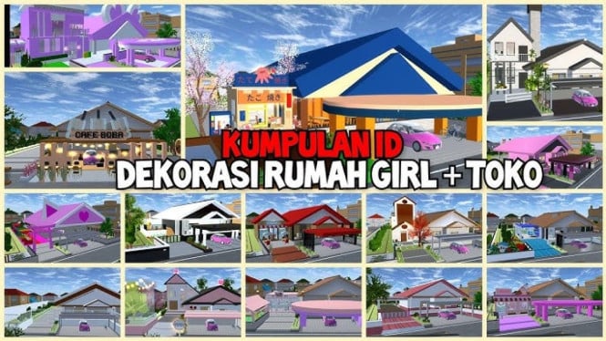 Kumpulan ID Rumah Girl di Sakura School Simulator
