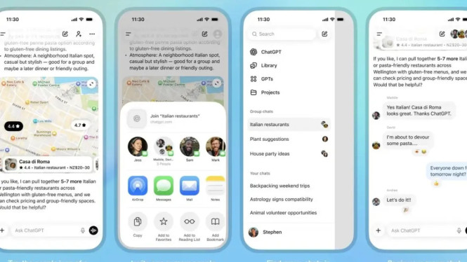 ChatGPT Kini Ada Grup Chat, Kolaborasi hingga 20 Orang!, Cara Membuat Obrolan Grup di ChatGPT, Kegunaan dan Manfaat Obrolan Grup ChatGPT, Kontrol Privat &amp; Fitur Keamanan, Inovasi Kolaborasi AI Masa Depan