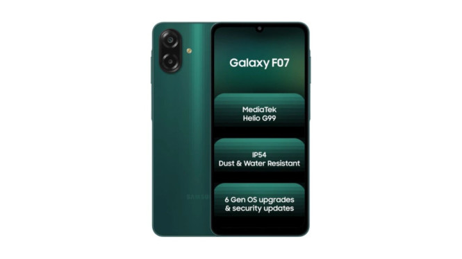 Samsung Galaxy F07 Jadi Pilihan Baru, Layar 90 Hz dan Baterai 5000 Harga Tetap Ramah Kantong