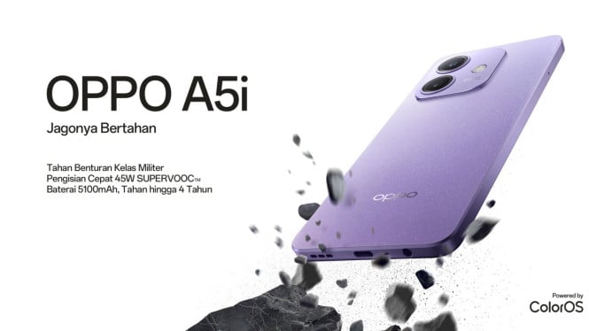 Oppo A5i, Desain Premium di Harga Sejutaan: Tipis, Ringkas, dan Estetis, Layar 1000 Nits: Paling Terang di Kelasnya!, Mengapa 1000 Nits Itu Luar Biasa?, Ketahanan Ekstra: Sertifikasi IP54 dan Fitur Splash Touch, Proteksi Layar Ganda: Schott Xensation + Panda Glass, Baterai 5100 mAh: Tahan Seharian, Awet 4 Tahun, Posisi di Pasar: Bersaing dengan A5X dan Brand Lain, Kesimpulan: HP Sejutaan yang Terasa Seperti HP Mahalan