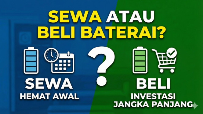 Sewa atau Beli Baterai, Sewa Baterai: Solusi Praktis untuk Pengguna Harian di Kota, Beli Baterai: Kebebasan Penuh dan Nilai Jangka Panjang, Kekurangan dan Risiko di Kedua Opsi, Mana yang Paling Worth It di 2025?