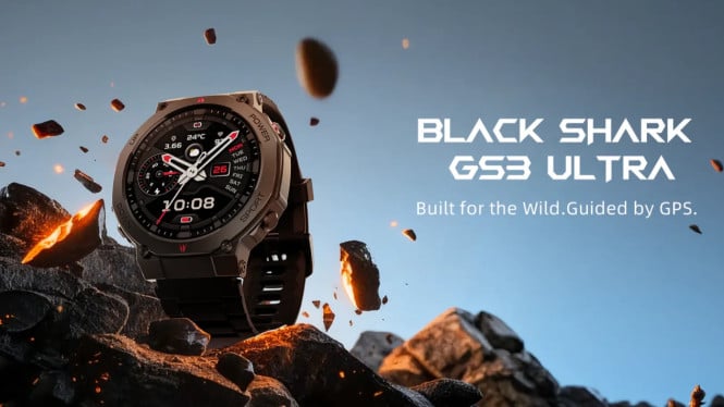 Black Shark GS3 Ultra, Desain Rugged yang Tangguh: Logam Diperkuat &amp; Empat Tombol Fisik, Sertifikasi Militer &amp; Ketahanan Ekstrem: Siap Hadapi Medan Terberat, Navigasi Presisi Tinggi: Dual-Band GPS L1 + L5, Pelacak Olahraga Lengkap: 160+ Mode &amp; Deteksi Otomatis, Daya Tahan Baterai Luar Biasa: 18 Hari Aktif, 45 Hari Standby, Warna dan Ketersediaan, Kesimpulan: Smartwatch Rugged Terbaik untuk Petualang Modern?