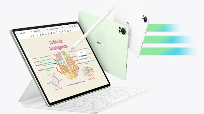 Digital Artist Wajib Punya! MatePad 12X Layar 144Hz + M-Pencil Gratis, Bikin Kerjaan Kilat, Baterai 10.100 mAh: Tahan Seharian, Bahkan untuk Kerja Berat, Stylus M-Pencil Gratis: Hadiah Langsung untuk Kreator Digital, Layar 12 Inci 144Hz: Visual Ultra-Halus untuk Semua Aktivitas, Multitasking ala Laptop: Split-Screen, Drag &amp; Drop, dan Aplikasi Ganda, Konektivitas Masa Depan: Wi-Fi 7, Bluetooth 5.2, dan Port USB-C Cepat, Desain Ringan dan Kamera Depan Ideal untuk Konferensi, Harga dan Ketersediaan, Kesimpulan: Bukan Sekadar Tablet, Tapi Pusat Produktivitas Masa Depan