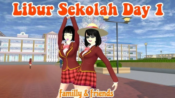 Liburan Sekolah Super Seru di Sakura School Simulator