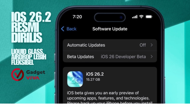 Apple Rilis iOS 26.2 dengan Liquid Glass, Pembaruan AirDrop, dan Fitur Musik Baru, Desain Liquid Glass di Lock Screen, AirDrop Kini Lebih Fleksibel, Reminders Tambahkan Opsi Urgent, Peningkatan di Apple Music dan Podcasts, Fitur Keamanan Tambahan di Wilayah Tertentu, Pembaruan Audio dan Perangkat Lain