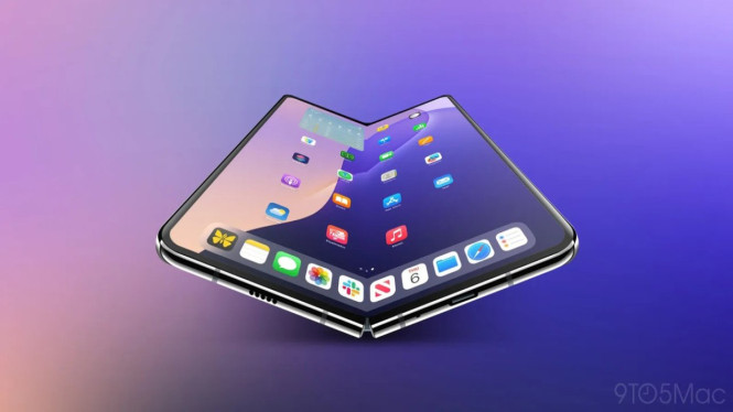 Bukan Sekadar Lipat, Bocoran iPhone Fold Tunjukkan Layar Utama Lebih Melebar, Render CAD Ungkap Bentuk yang Tidak Biasa, Layar Utama Lebar, Mendekati Ukuran Tablet Mini, Sudut Layar Melengkung di Keempat Sisi, Kamera Selfie di Dalam Layar, Modul Kamera Belakang Bergaya Kapsul, Konsep Layar Dibuat Selaras dengan Aplikasi iPad, Jadwal Rilis Masih Jadi Tanda Tanya