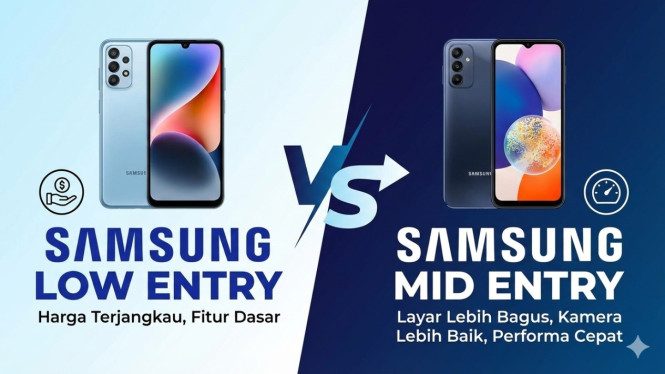 Samsung Low Entry dan Mid Entry