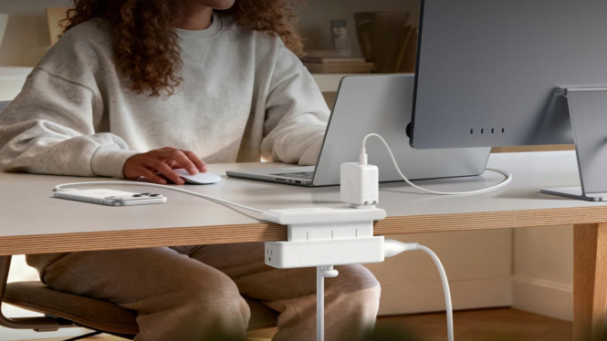 Anker Nano Power Strip: Solusi Meja Rapi dengan Clamp 70W