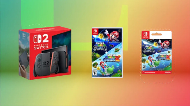Promo Nintendo Switch 2: Hemat $20 Bundel Super Mario Galaxy