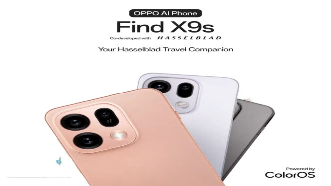 OPPO Find X9s Segera Rilis Global