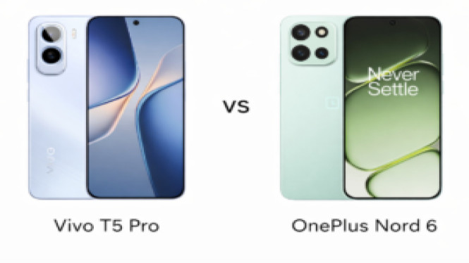 Vivo T5 Pro vs OnePlus Nord 6: Baterai Jumbo vs Chipset Gahar, Performa Snapdragon 8s Gen 4 vs 7s Gen 4, Layar dan Ketangguhan Desain, Dominasi Baterai 9020mAh Milik Vivo, Analisis Nilai Investasi Gadget