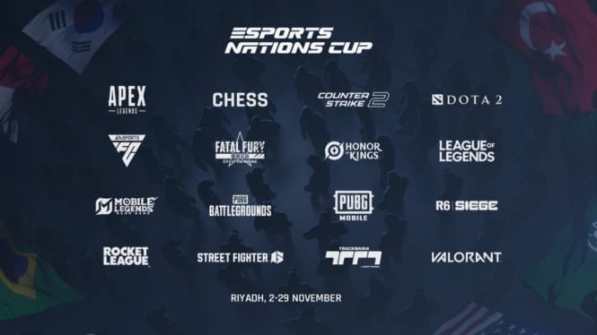Esports Nations Cup 2026: MLBB & Valorant Siap Gebrak Riyadh