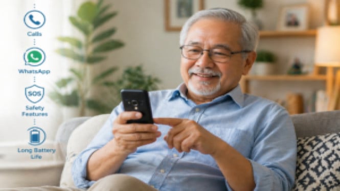 Rekomendasi HP untuk Orang Tua Terbaik 2026: Simpel dan Awet