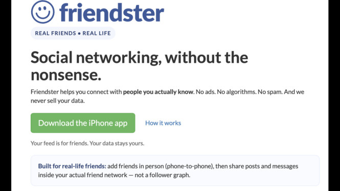 Friendster Bangkit di iPhone: Tambah Teman Harus Tempel HP!, Konsep Revolusioner: Pertemanan Fisik Jadi Digital, Janji Privasi: Tanpa Iklan, Tanpa Algoritma, Tanpa Jual Data, Desain Antarmuka: Minimalis, Fungsional, Tanpa Ribet, Cara Menambah Teman: Panduan Praktis, Kesimpulan: Nostalgia atau Revolusi?