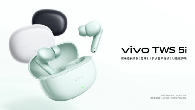 Vivo TWS 5i Resmi Meluncur