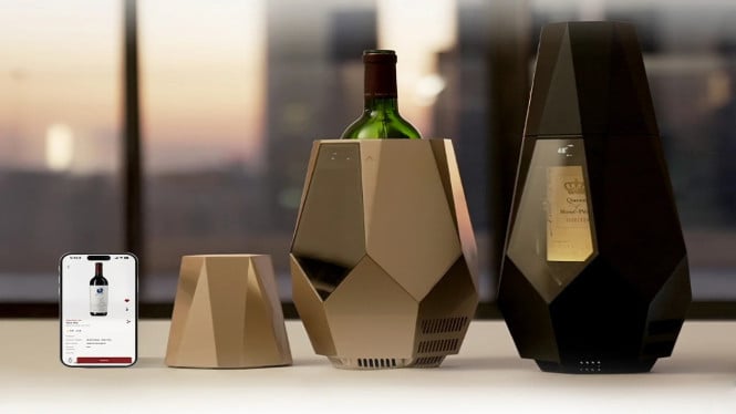 Porta Wine Cooler: Pendingin Anggur Pintar dengan Scan Label
