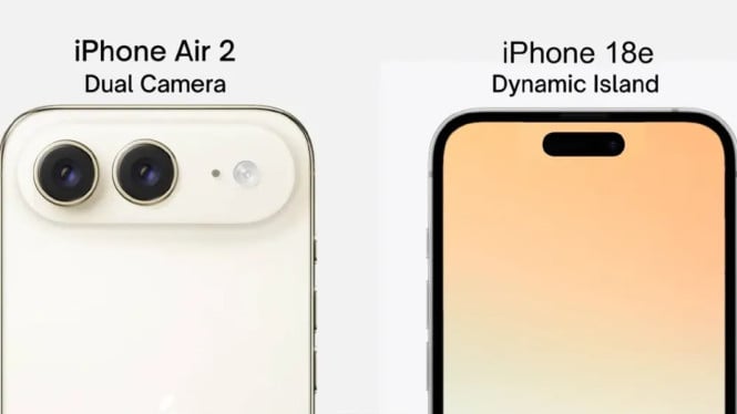 Bocoran iPhone Air 2 &amp; iPhone 18e: Desain Baru, Kamera Ganda, Dynamic Island!, Strategi Baru Apple: Dua Gelombang Peluncuran iPhone per Tahun, iPhone Air 2: Apakah Benar-Benar Akan Punya Kamera Ganda?, Sampai Apple mengonfirmasi, kedua kemungkinan tetap valid., Dynamic Island Generasi Baru Lebih Kecil, Desain dan Posisi Pasar: Antara Inovasi dan Persaingan Internal, Kesimpulan: Dua iPhone, Satu Misi Demokratisasi Fitur Premium