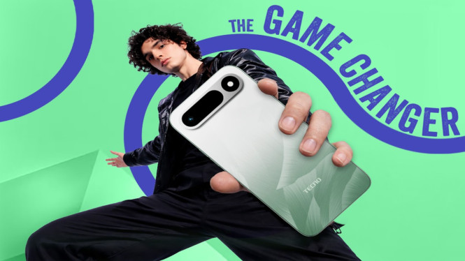 Tampilan desain smartphone TECNO POP X 5G dengan layar 120Hz dan bodi tangguh, Performa dan Kapasitas Memori, Layar dan Kemampuan Kamera, Baterai Jumbo dan Ketahanan, Konektivitas dan Fitur FreeLink, Harga dan Ketersediaan