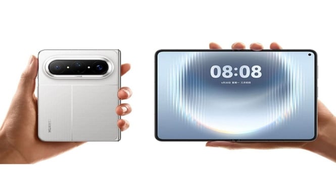 Huawei Pura X Max tampil dengan desain layar lebar yang inovatif