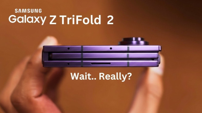 Konsep desain Samsung Galaxy Z Tri-Fold 2 dengan layar lipat tiga yang lebih tipis dan ringan., Samsung Galaxy Z Tri-Fold 2 Fokus pada Desain Ringkas, Eksplorasi Form Factor dan Keunggulan Galaxy Z Tri-Fold 2, Optimalisasi Software dan Teknologi Layar Lipat Samsung, Tantangan Biaya dan Jadwal Rilis Samsung Tri-Fold