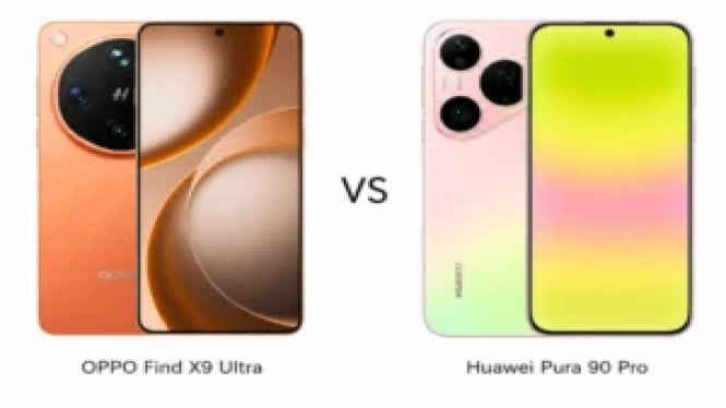 OPPO Find X9 Ultra vs Huawei Pura 90 Pro: Duel Flagship 2026